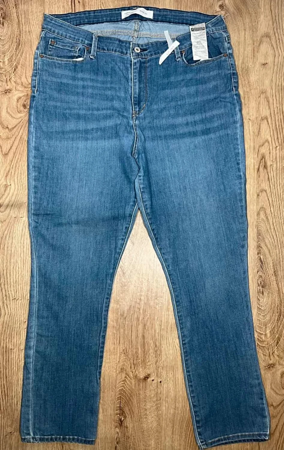 Jean Levi's Signature Mid Rise Slim W35 L30 Vintage Bleu Lvf 001 – photo 2